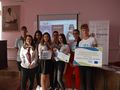 900 евро спечелиха деветокласници  от Английската в конкурс на Каритас