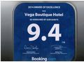 Хотел „Вега“ с награда за отлични клиентски отзиви