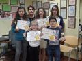 Пет „Слънца“ се върнаха с награди от конкурс в Букурещ