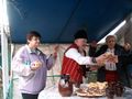 Царят на лозята в Борисово посрещна гости с пита, мезета и пенливо вино