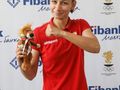 Плюшено лъвче ще носи късмет на Габриела Димитрова в Минск
