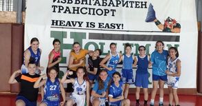 Баскетболистките на „Дунав“ до 14 години започнаха с две загуби на държавното