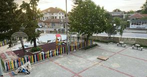 Община "Марица" обновява централния площад в село Маноле със средства на Държавен фонд „Земеделие“