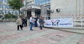 Протест срещу родителското отчуждение и за споделеното родителство беше организиран в Добрич