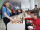 Шах с деца на 12 дъски игра в Момчилград Нургюл Салимова