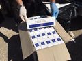 4500 кутии незаконни цигари намерени по сигнал в багажника на „Мерцедес“