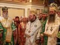 Наум служи с йерарси от пет страни  литургия за украинския свети Антоний