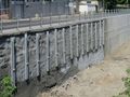Завърши ремонтът на подпорната стена на пътя Бяла-Попово