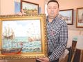 Славейко Петров реди кораби  и пейзажи на „Борисова“ 6