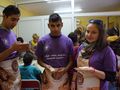 Студенти и сороптимистки месиха хляб  с деца от от социални центрове