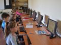 Втори компютърен кабинет оборудва училището в Мартен