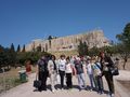 Третокласници от „Възраждане“ в час  с връстници от четири държави в Атина