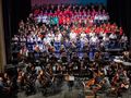 200 музиканти изпратиха европредседателството с дунавския валс на Щраус
