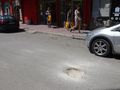 Упорита дупка на „Видин“ продължава да тормози шофьори и пешеходци