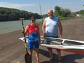 Млада сръбска звезда в кану-каяка тренира в Русе при Евгени Недев