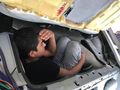18-годишен сириец открит в  тайник на русенски мерцедес