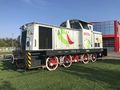 „Експрес Сервиз“ превърна в  екобижу стар дизелов локомотив