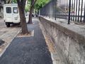 7:82 съотношение на обновените с плочки и с асфалт тротоари