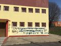 Училище „Васил Левски“ пак залято с графити след 10-15 боядисвания
