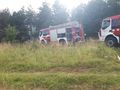 Жепеец блъснал автомобил на пожарната по време на гасене на 10 дка треви и храсти