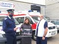 Полицаи дариха пари на две болници и на детето на загинал колега
