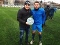 Мерт Хасан с награда от феновете за футболист номер 1 през есента