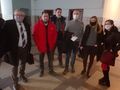 ВМРО подаде иск срещу протестиращи за облепения с плакати партиен клуб