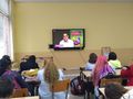 Светльо от БиТиВи чете „Серафим“  пред учениците от „Йордан Йовков“