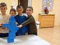 Деца построиха лего Статуя на свободата