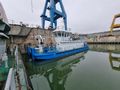 Най-новият кораб за драгиране на Дунавската агенция започва изпитания