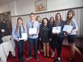 Златни медали от Съюза на математиците за младите колеги от МГ „Баба Тонка“