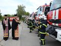 Трима свещеници осветиха „Пуканката“ и другата нова техника на Пожарната