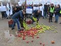 Производители на плодове и зеленчуци на протеста на Дунав мост: Писна ни от празни обещания! Дайте ни шанс да работим спокойно!