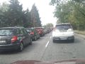 Колона от автомобили от КАТ до Дунав мост заради срив на разплащателната система на ГКПП