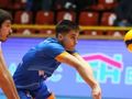 Симеон Добрев в игра за България на европийското по волейбол