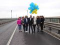 Балони с цветовете на ЕС и „Ода на радостта“ на всеки кръгъл час в Деня на Европа