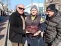 Плакет от БФС за русенския футболен съдия Стефан Вутов