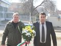 Григоров поднесе цветя пред паметника на Гоце Делчев