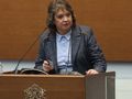 Наталия Киселова изнася лекция в университета за Деня на Конституцията