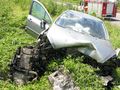 Шофьор оцеля в невероятна катастрофа до Охлюва