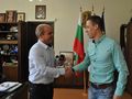 Златна значка връчи кметът на хореографа Богдан Донев