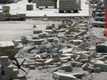 Сменят плочките на дефектен участък  от ремонта на „Александровска“