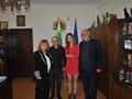 Кметът връчи значка „Русе“ на внучката на Васил Попилиев