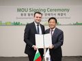 Карапчански подписа меморандум за сътрудничество между Русе и Сеул