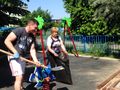 Общинари изчистиха 86 детски площадки
