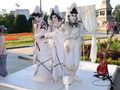 Живите статуи на букурещкия „Маска“ превърнаха площада в театрална сцена