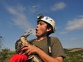Спускане по 60 метра скала спаси единствения лешояд в Поломието