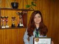 Дона-Мария Иванова от Математическата класирана за конкурс в Аризона през май