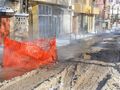 Горещ гейзер блика повече от седмица на улица „Вардар“
