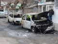 Нощен подпалвач унищожи две коли